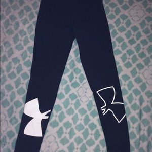 black under armor girls leggings